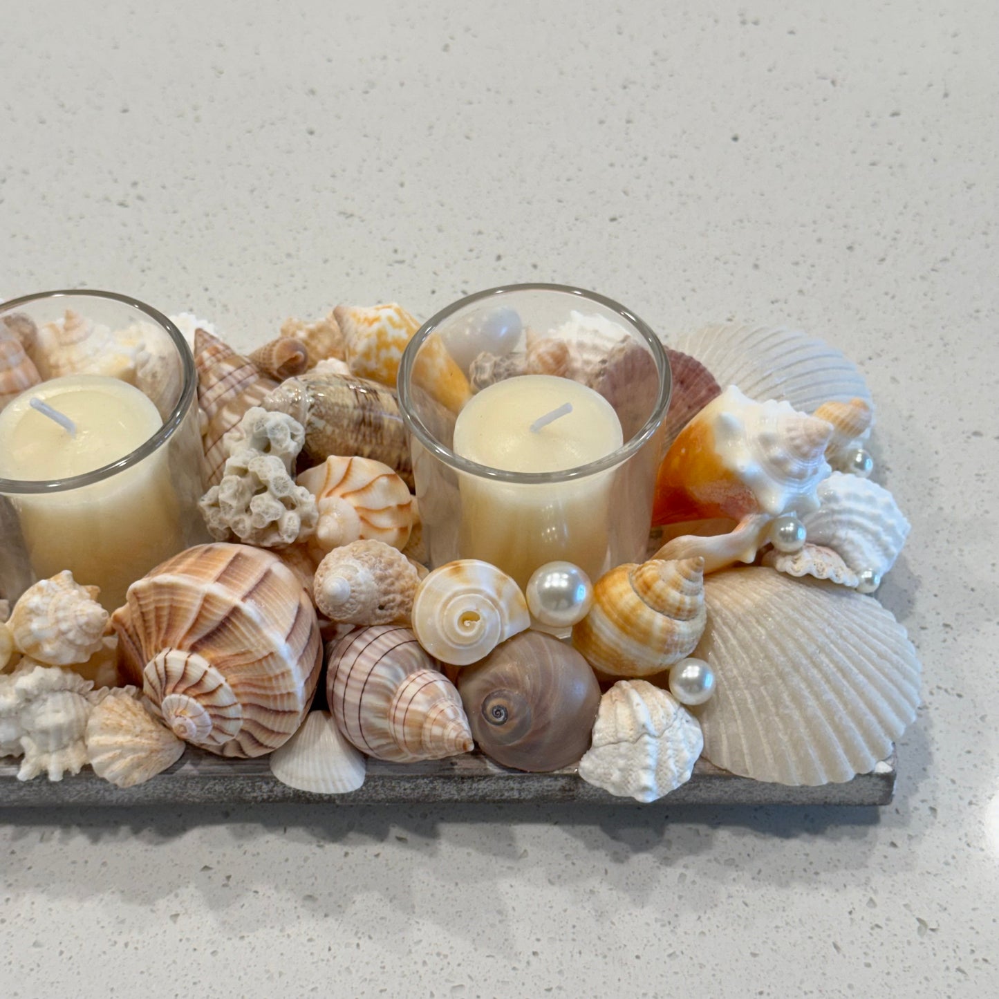 Small shell centerpiece