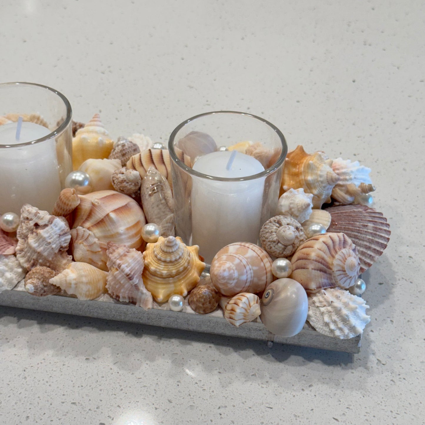 Small shell centerpiece