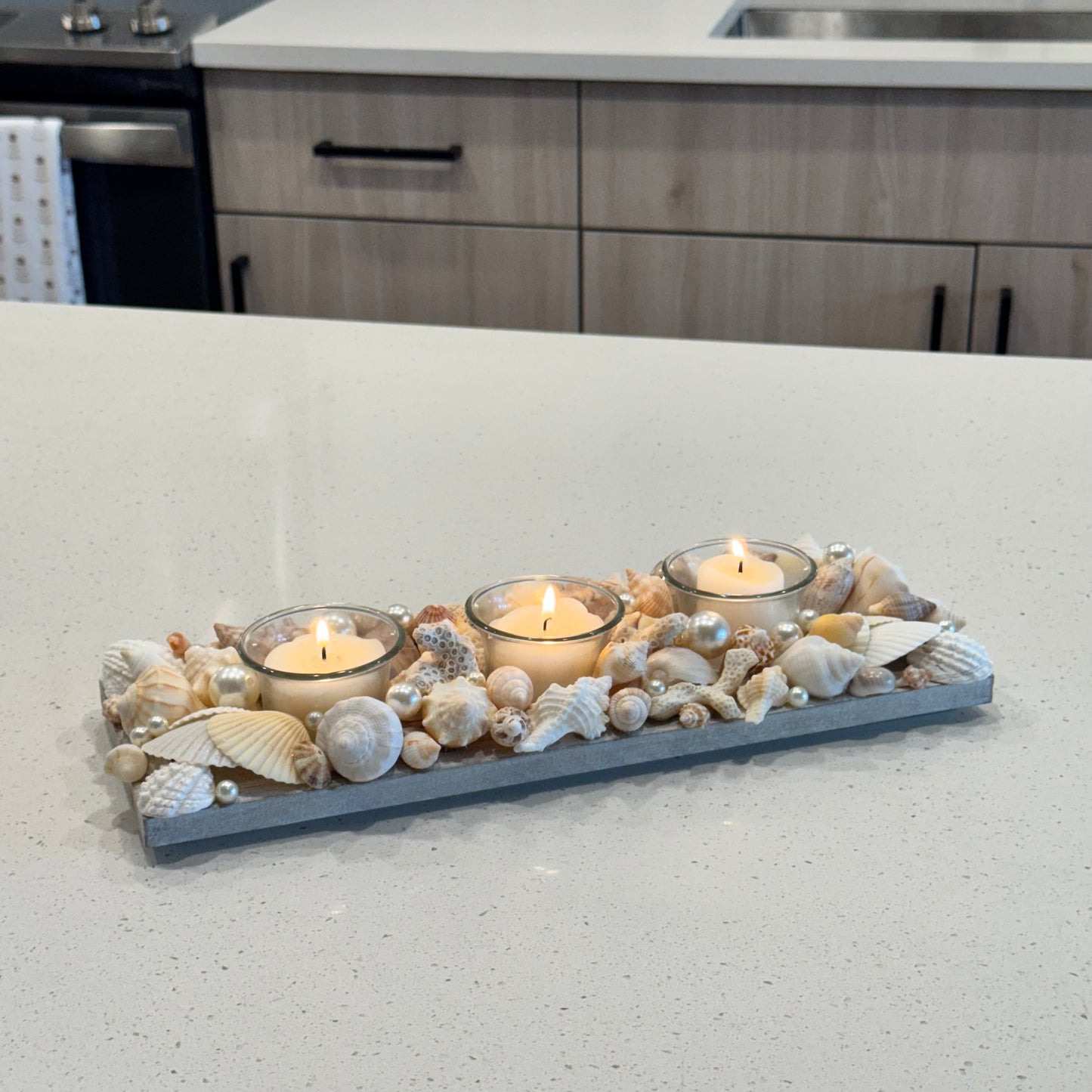 Small shell centerpiece