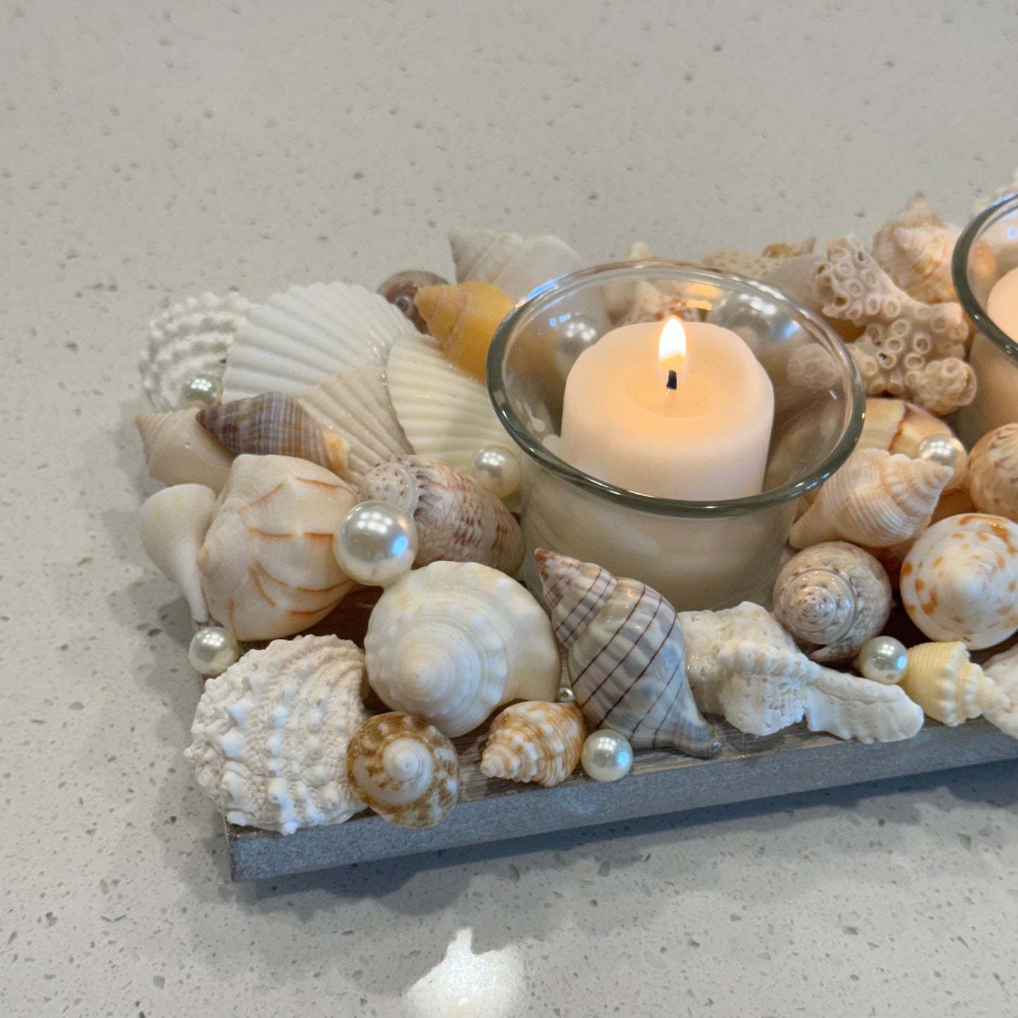 Small shell centerpiece