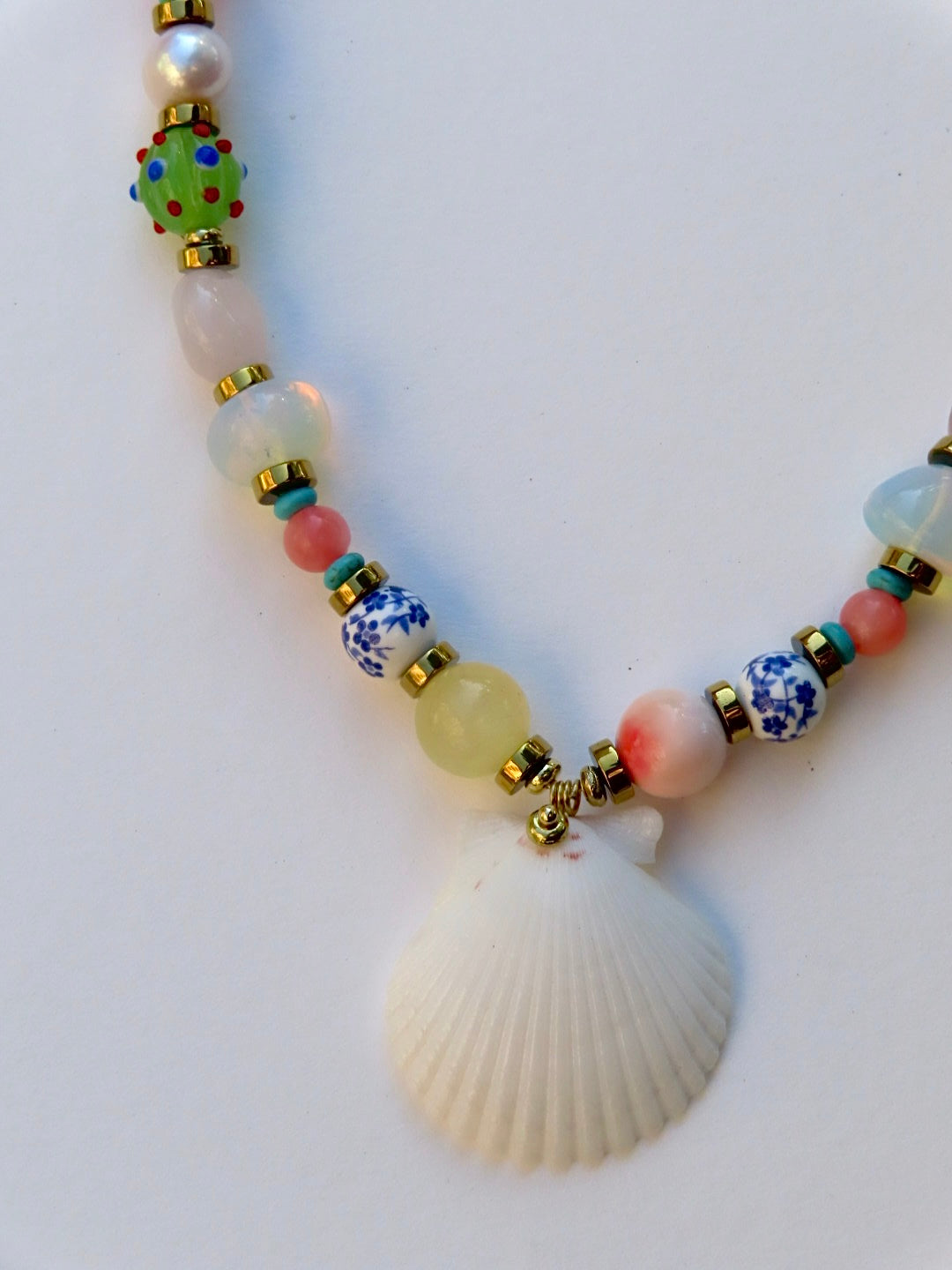 Rainbow Bead Necklace