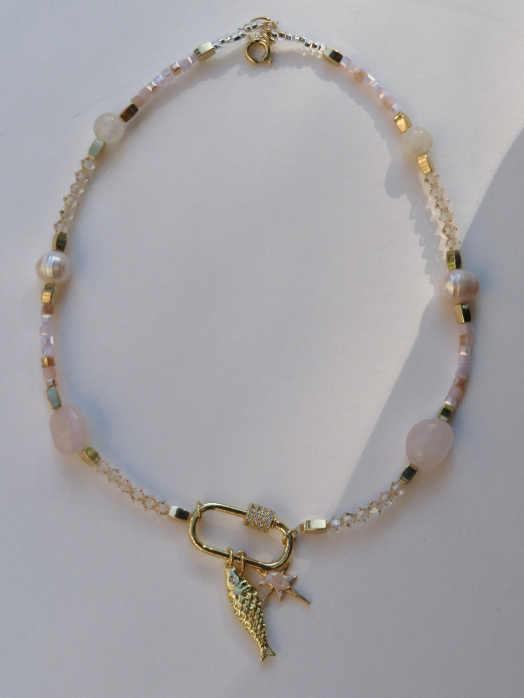 Opal Sardine Necklace