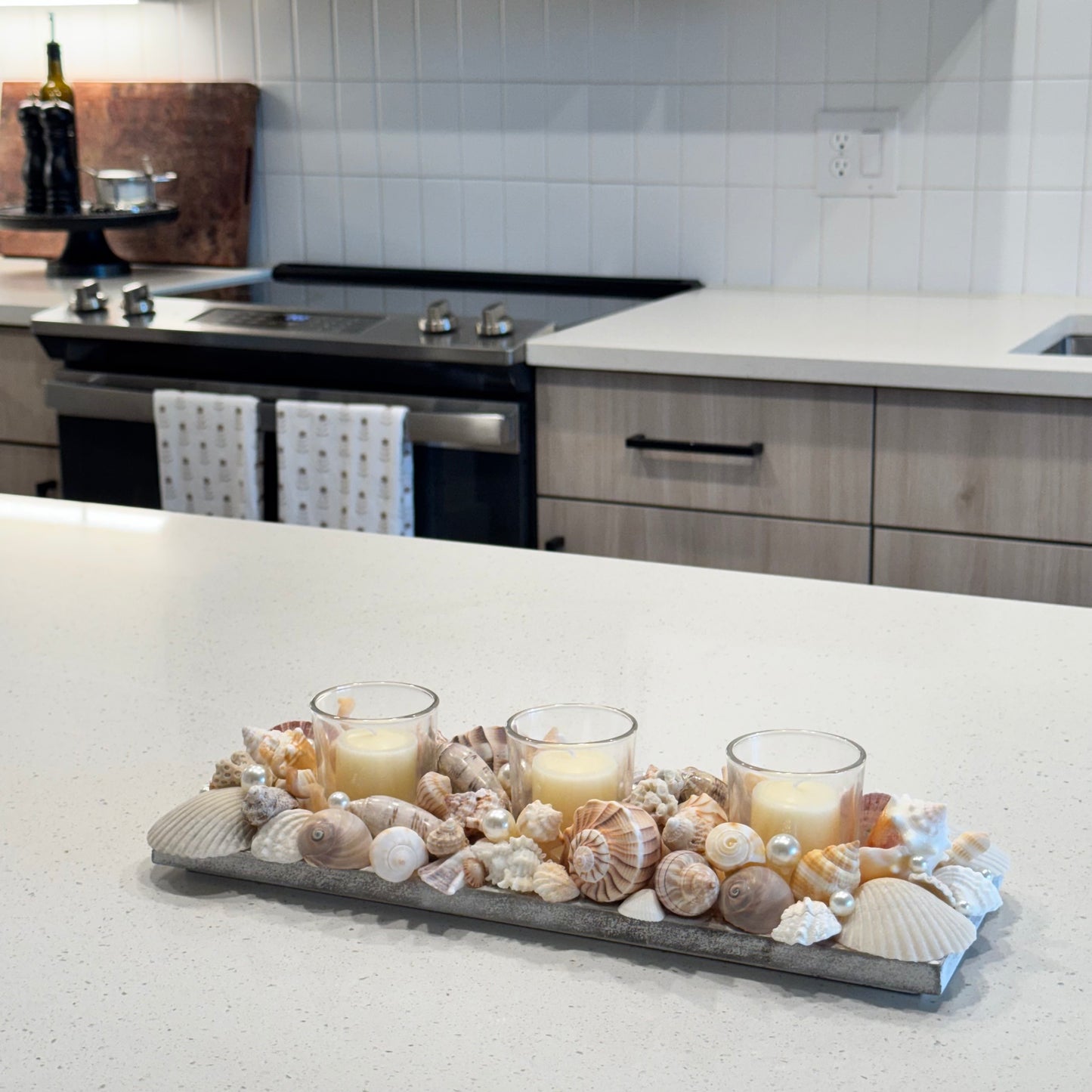 Small shell centerpiece