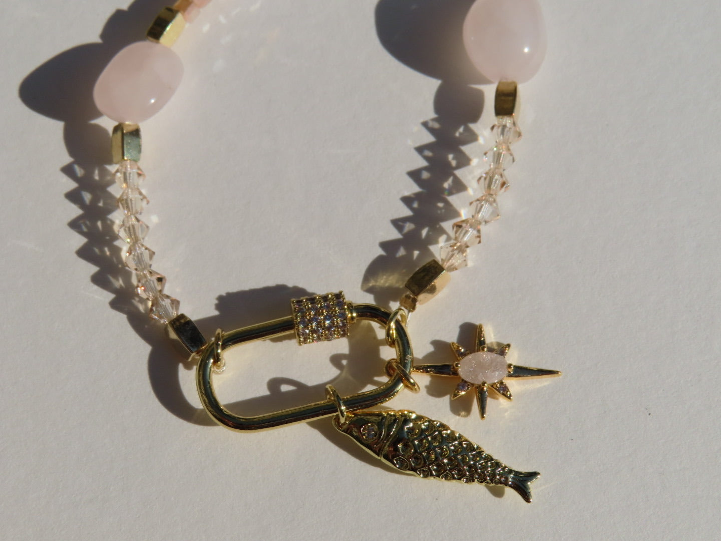 Opal Sardine Necklace