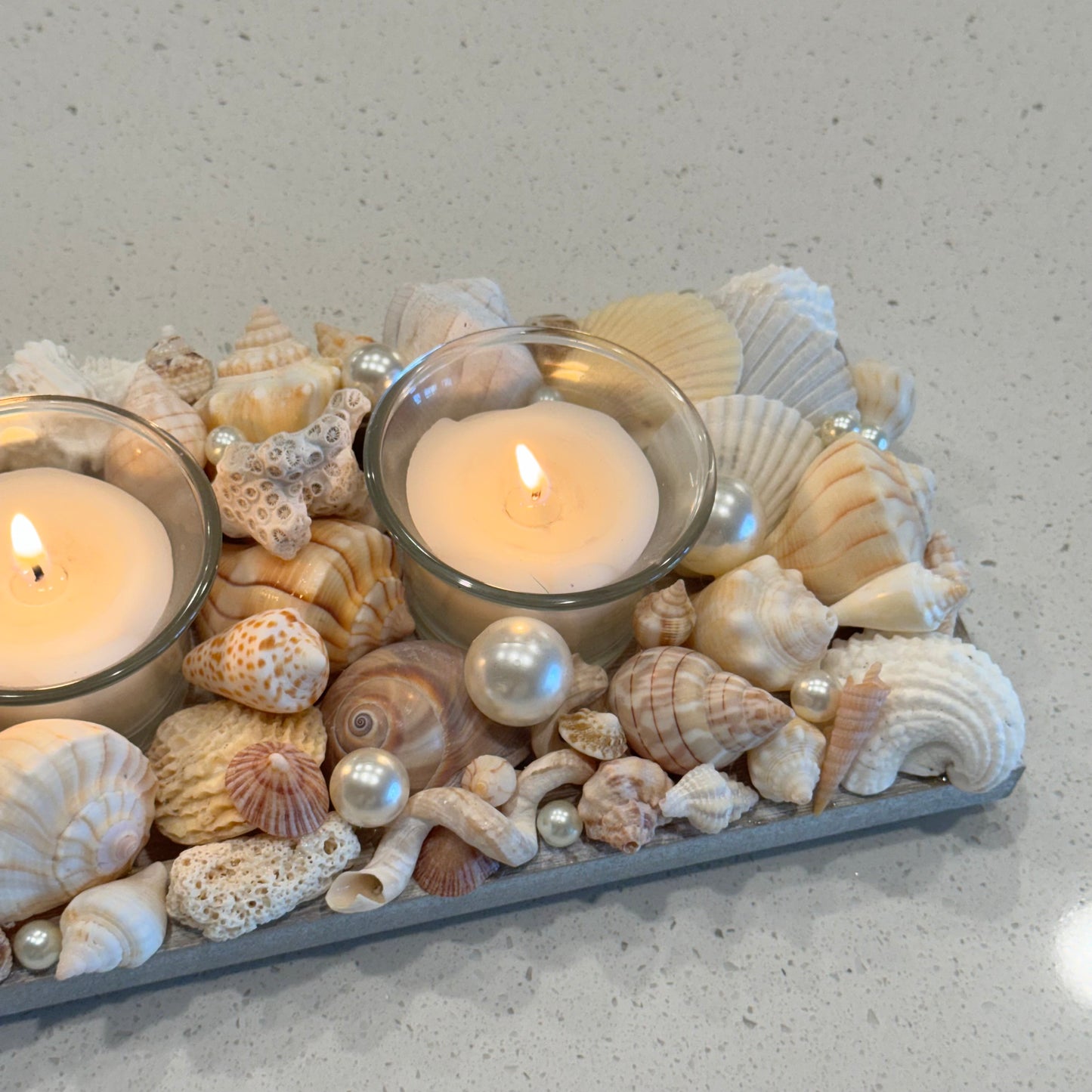 Small shell centerpiece