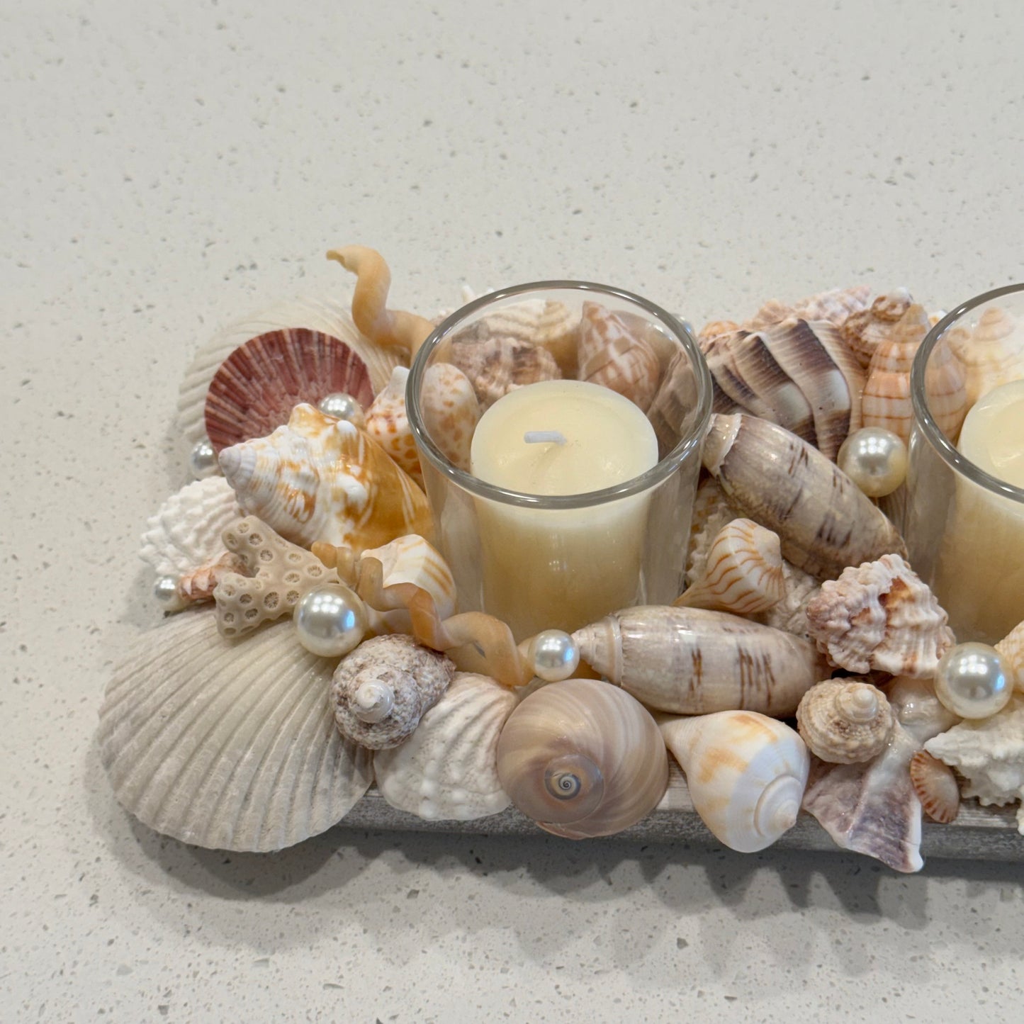 Small shell centerpiece