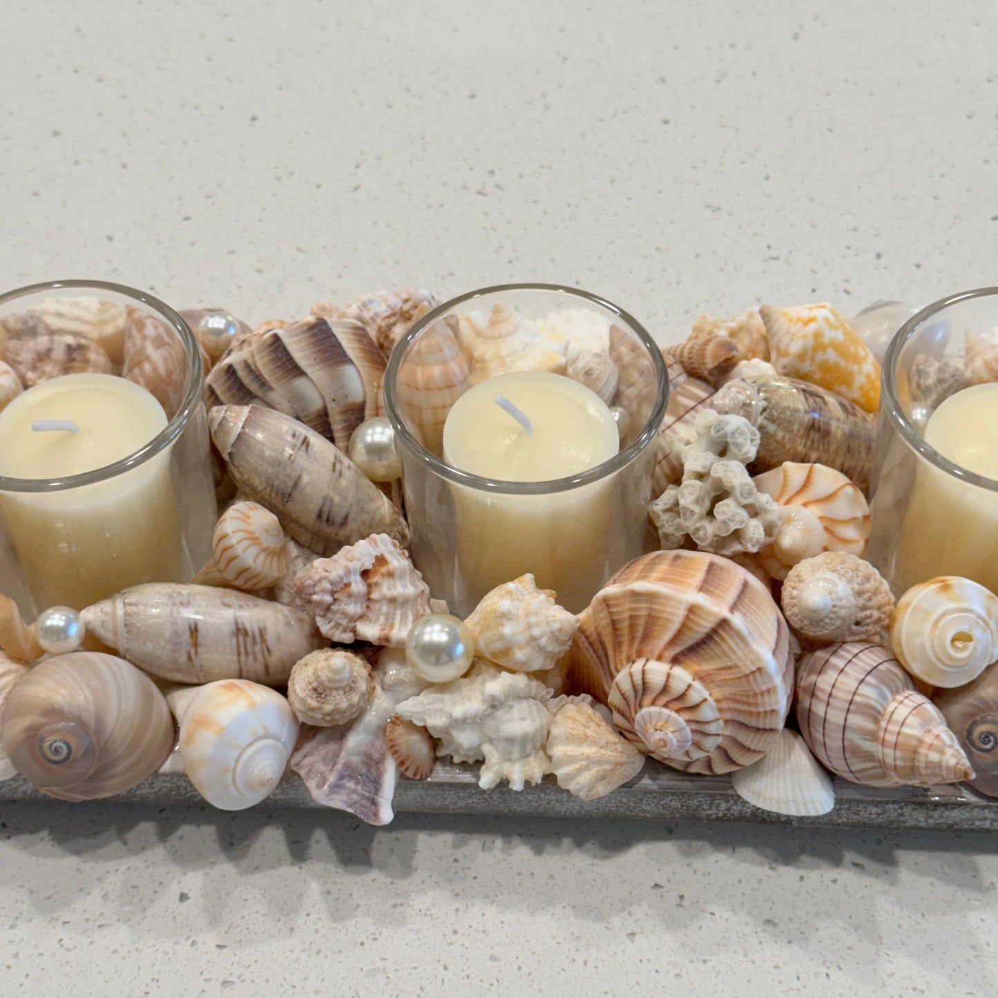 Small shell centerpiece