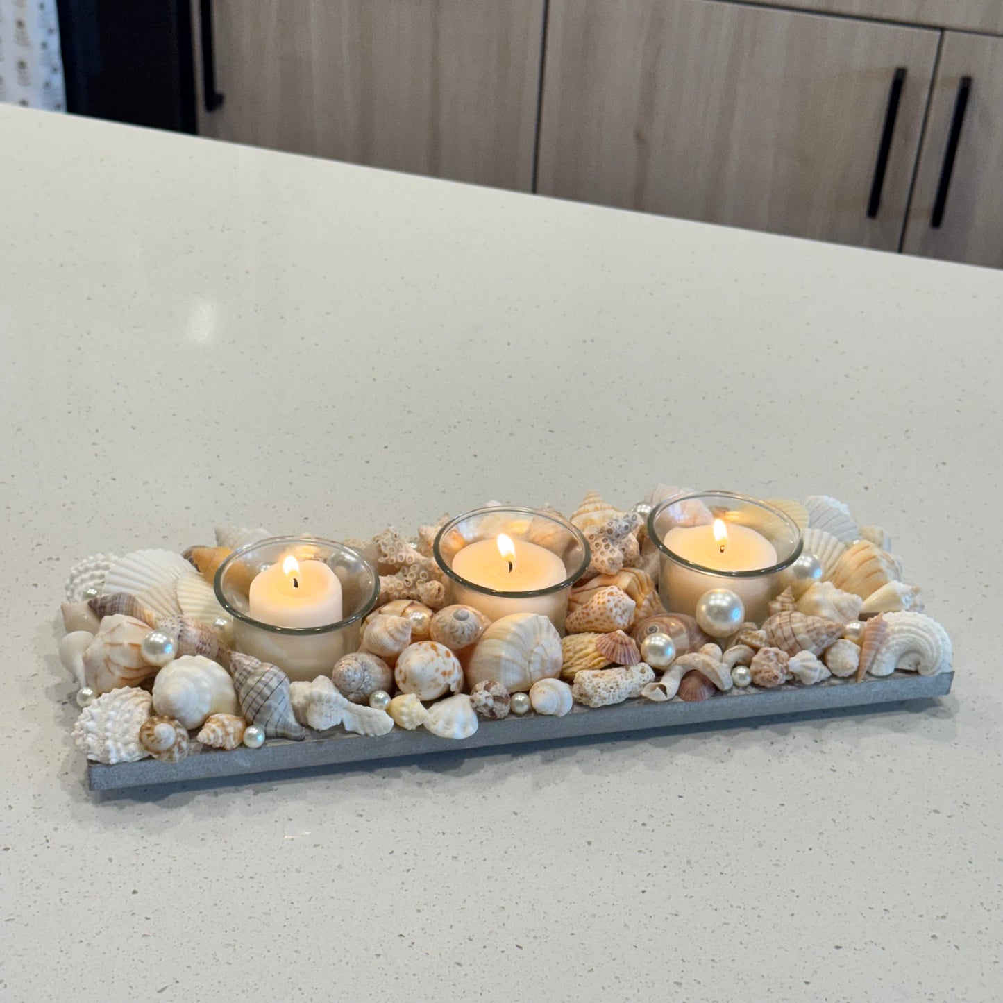 Small shell centerpiece