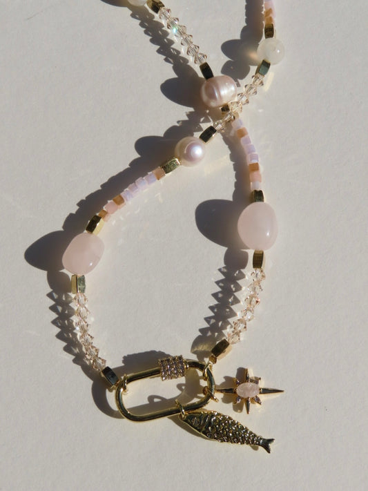 Opal Sardine Necklace