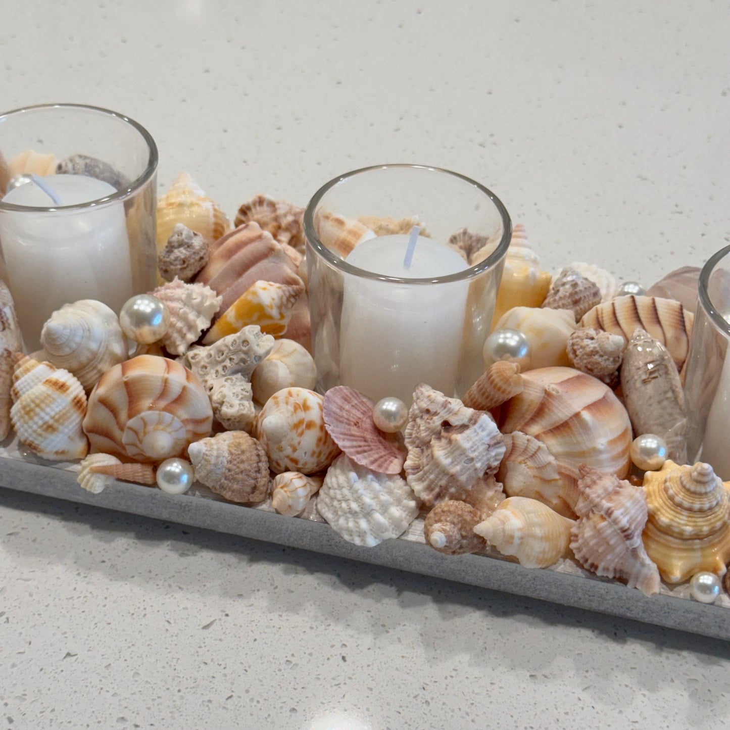 Small shell centerpiece