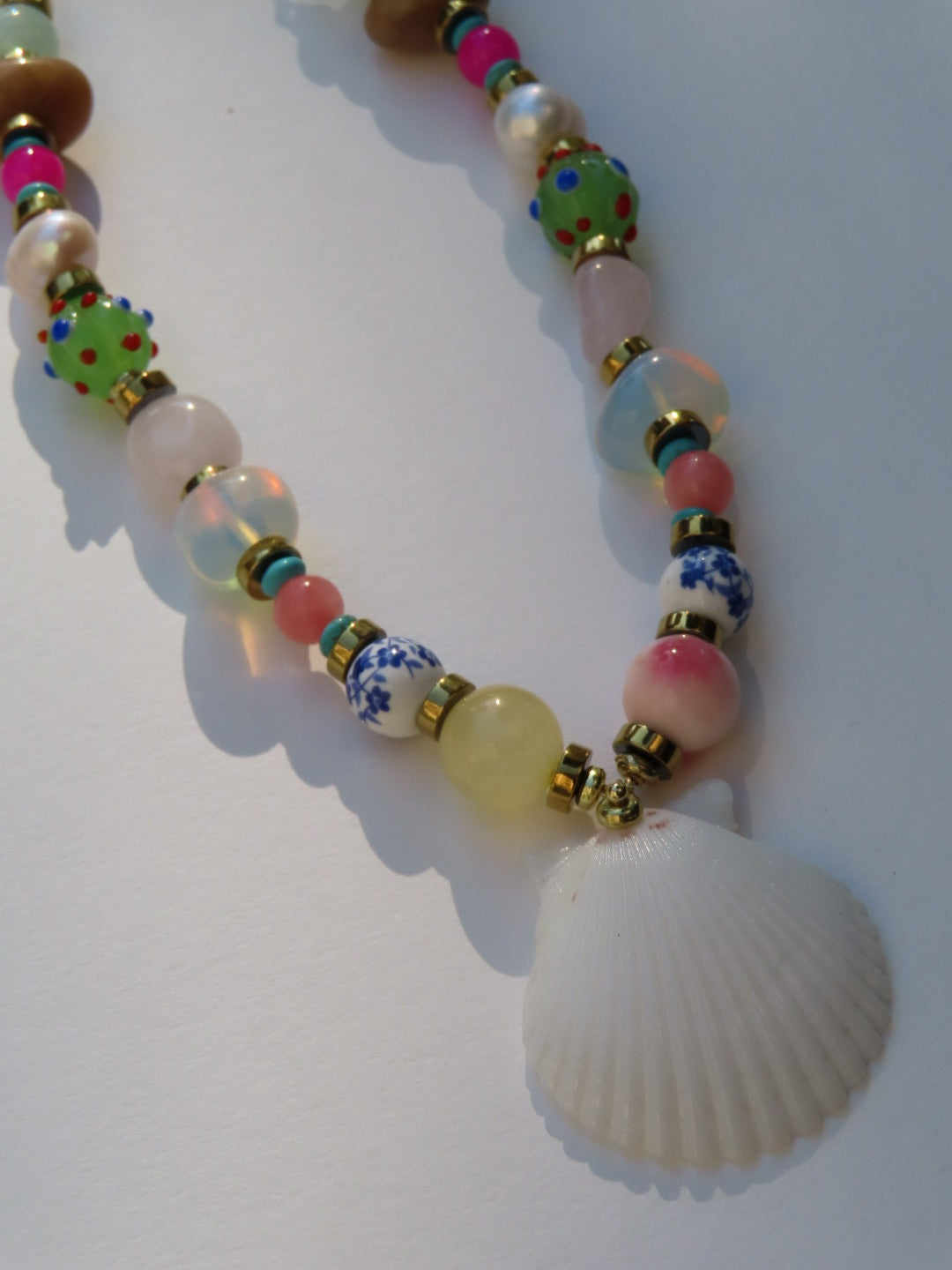 Rainbow Bead Necklace